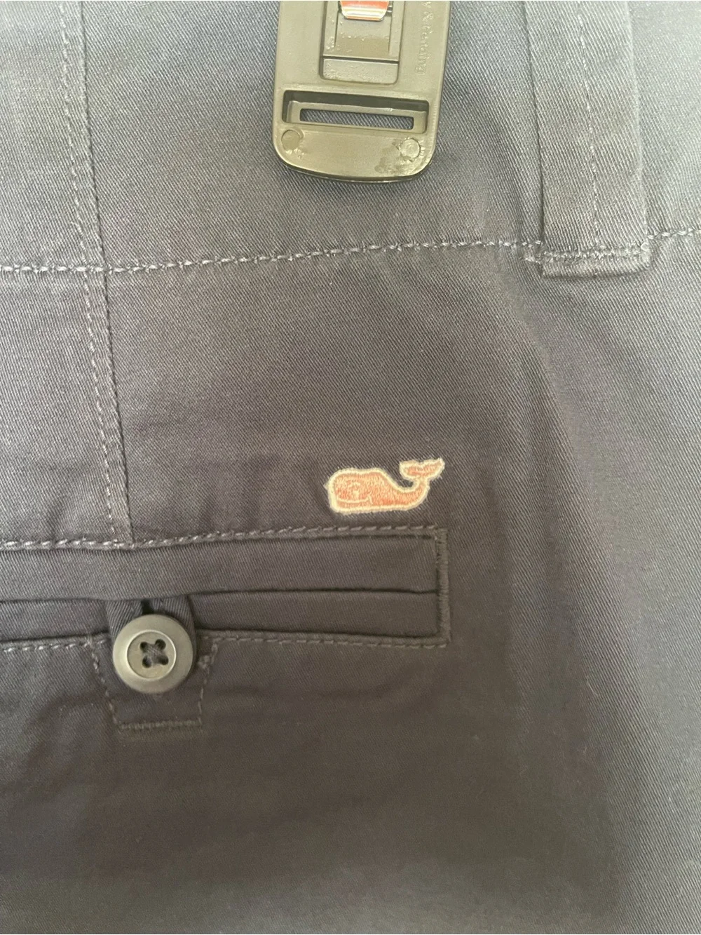 Vineyard Vines Navy Chino Women's Shorts 3.5 in. inseam - Picture 7 of 7